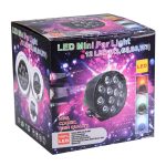 KD-12W 12 LED PAR Licht Bühnenlicht, mit LED-Anzeige, Master / Slave / DMX512 / Auto Run-Modi, EU-Stecker – Bild 8