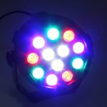 KD-12W 12 LED PAR Licht Bühnenlicht, mit LED-Anzeige, Master / Slave / DMX512 / Auto Run-Modi, EU-Stecker – Bild 9