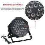 36W 36 LEDs DMX512 RGB LED PAR Licht mit Fernbedienung, Blitz + Sound Control + Selbstfahrend, AC 100-240V – Bild 7