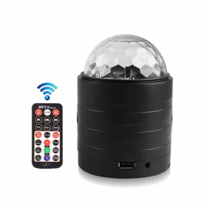 USB-Bluetooth-Kristall-Magic-Ball-Bühnenlicht mit Fernbedienung – Bild 2