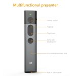 DOOSL DSIT036 Roter Laserpointer 2,4 GHz Kabelloser Presenter PowerPoint-Clicker – Bild 3