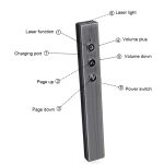 PR-20 Wireless Presenter PowerPoint PPT Clicker Präsentation Fernbedienungsstift Laserpointer Flip Pen mit Luftmausfunktion – Bild 5
