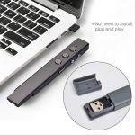 PR-20 Wireless Presenter PowerPoint PPT Clicker Präsentation Fernbedienungsstift Laserpointer Flip Pen mit Luftmausfunktion – Bild 7
