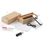 ASiNG A800 USB-Aufladung, 2,4 GHz, kabelloser Presenter, PowerPoint-Clicker-Darstellung, Fernbedienung, Zeiger, Kontrollentfernung: 100 m, Distance: 100m(Black), Distance: 100m(White) – Bild 11