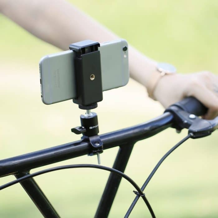 PU306.jpg PUBUZ BIKE Aluminium-Lenker-Stativ-Kugelkopf-Adapter-Halterung für GoPro Hero10 Black / Hero9 Schwarz / Hero8 Schwarz / 7/6 / 5/5 Sitzung / 4 Session / 4/3 +/3/2 / 1, DJI Osmo Action, Xiaoyi und andereAktionskameras – Bild 1