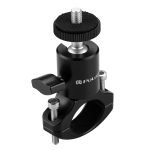 PUBUZ BIKE Aluminium-Lenker-Stativ-Kugelkopf-Adapter-Halterung für GoPro Hero10 Black / Hero9 Schwarz / Hero8 Schwarz / 7/6 / 5/5 Sitzung / 4 Session / 4/3 +/3/2 / 1, DJI Osmo Action, Xiaoyi und andereAktionskameras – Bild 2