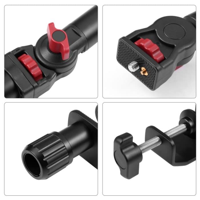 PULUZ Overhead-Kamerahalterung C-Klemme Schreibtischständer Live-Halter – Bild 3