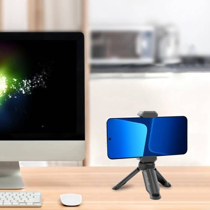 PUBUZ tragbares faltendes Kunststoffstativ für Handys – Bild 5