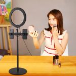 PULUZ Live Broadcast Dual Phone Brackets Horizontaler Halter für iPhone, Galaxy, Huawei, Xiaomi, Sony und andere Smartphones, Dual Phone Bracket – Bild 6