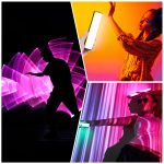 PULUZ 17 cm Foto-Handheld-Vollfarb-RGB-Stablicht, magnetisches LED-Fülllicht – Bild 10