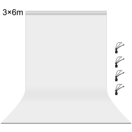PULUZ 3 m x 6 m Fotografie-Hintergrund, Dicke, Fotostudio-Hintergrund, Stoffhintergrund, 3m x 6m, 3 x 6m