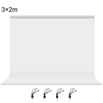 PULUZ 3 m x 2 m Fotografie-Hintergrund, Dicke, Fotostudio-Hintergrund, Stoffhintergrund, 3m x 2m, 3 x 2m