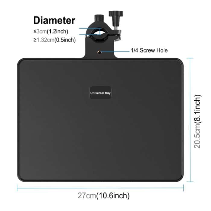 PULUZ Upgrade-Version Live-Stativ-Soundkartenfach, Größe: 27 x 20,6 cm, Upgrade Sound Card Tray – Bild 3