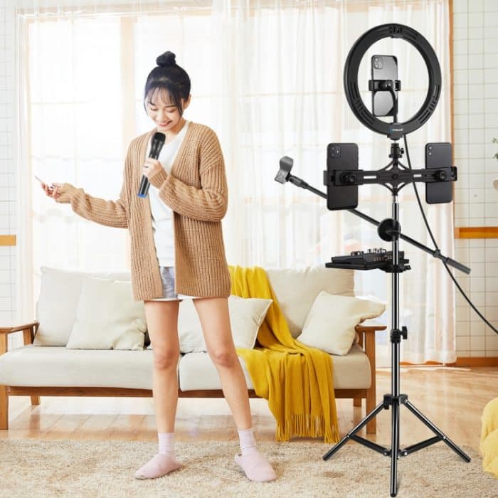 PULUZ Upgrade-Version Live-Stativ-Soundkartenfach, Größe: 27 x 20,6 cm, Upgrade Sound Card Tray – Bild 6