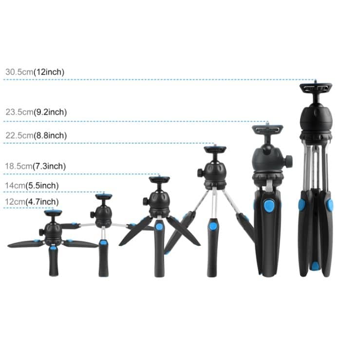 PULUZ Mini VLOG Live Stabilisator Stativ mit Telefonklemme für Smartphones, Mini VLOG Live Stabilizer (Black), Mini VLOG Live Stabilizer(Blue), Mini VLOG Live Stabilizer(Red) – Bild 3