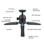 PULUZ Mini VLOG Live Stabilisator Stativ mit Telefonklemme für Smartphones, Mini VLOG Live Stabilizer (Black), Mini VLOG Live Stabilizer(Blue), Mini VLOG Live Stabilizer(Red) – Bild 5