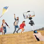 PULUZ Mini VLOG Live Stabilisator Stativ mit Telefonklemme für Smartphones, Mini VLOG Live Stabilizer (Black), Mini VLOG Live Stabilizer(Blue), Mini VLOG Live Stabilizer(Red) – Bild 8