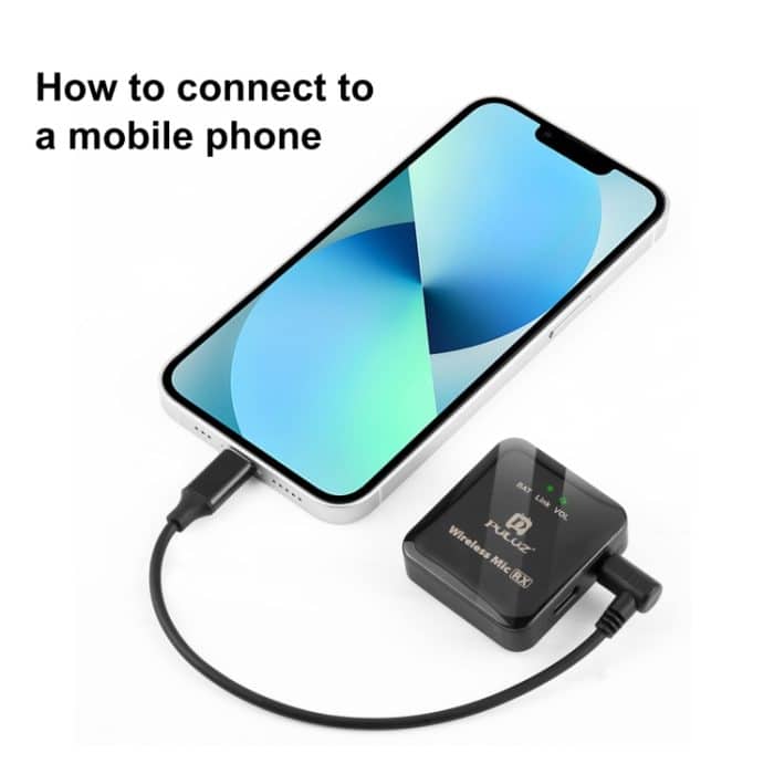 PULUZ 3,5 mm TRS-Stecker auf 8-poligen Stecker Live-Mikrofon-Audio-Adapterkabel für PU3153/PU3154, 3.5mm to 8 Pin – Bild 6