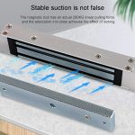 YH-280M Einzeltür-Magnetverriegelung mit Einsteckmontage (600 lbs) – Bild 6