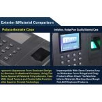 U160 3,0-Zoll-Farbbildschirm ZK Software Fingerabdruck Zeiterfassung mit TCP / IP, USB-Kommunikation Bürozeiterfassung – Bild 9