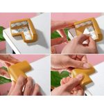 4 PCS extra dicker Baby Safe Kissenschutz, Tisch Eckschutz (zufällige Farblieferung) – Bild 8