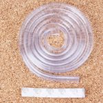 Baby Safety Desk Table Rand Guard Weiche Kantenkissen, Länge: 1m (transparent) – Bild 4