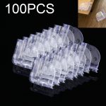 4 Stück Baby-Schreibtisch-Ecken-Sicherheitsabdeckung, Schutzkissen (4 Stück in einer Verpackung, der Preis gilt für 4 Stück), 100 PCS Smile Pattern