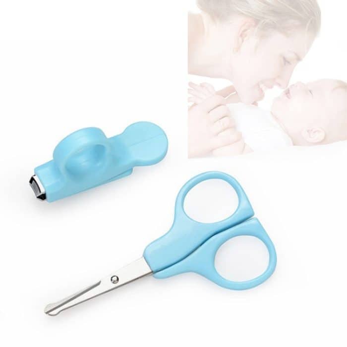 2 in 1 Baby Nagelknipser Scheren-Kits, zufällige Farblieferung – Bild 1