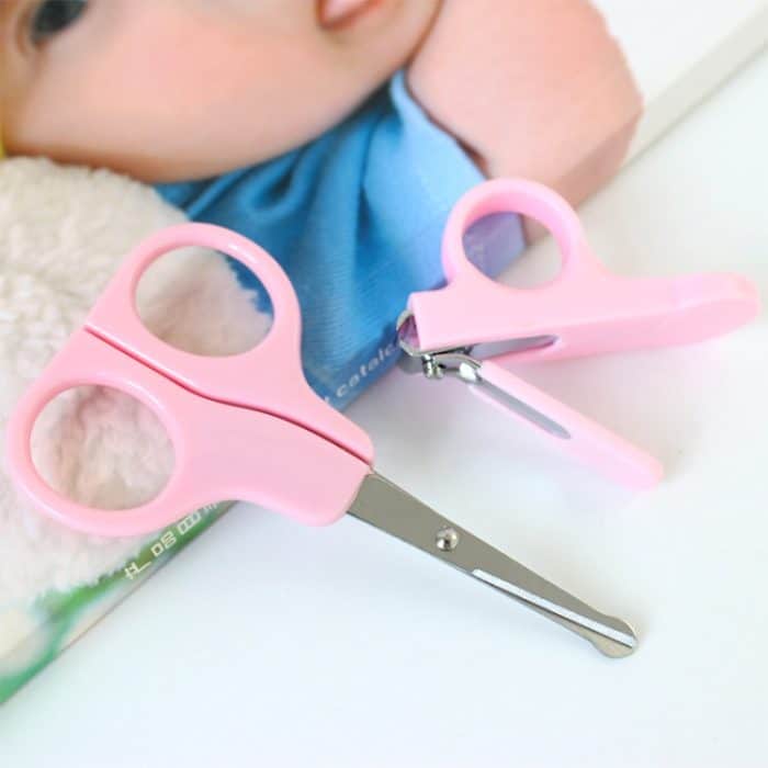 2 in 1 Baby Nagelknipser Scheren-Kits, zufällige Farblieferung – Bild 5