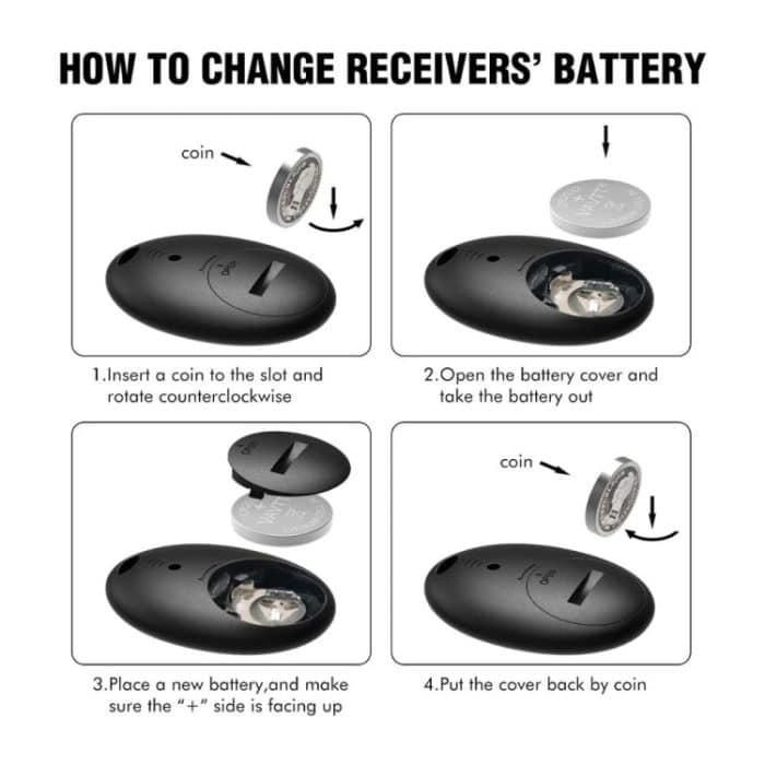 Smart Remote Wireless Key Finder mit LED-Taschenlampe, 1 HF-Sender und 4 Empfängern – Bild 5