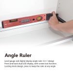 Digital-LCD-Anzeigewinkelzähler mit Spirit-Level – Bild 7