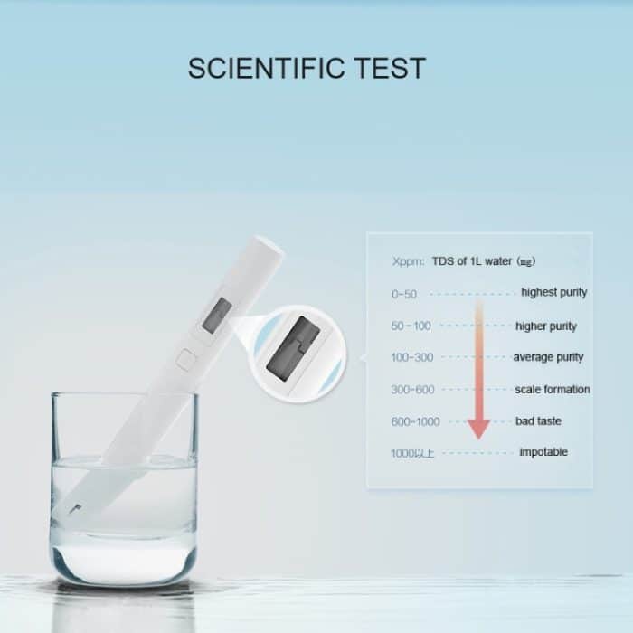 Original Xiaomi Superb Accurate Mini Exquisiter, benutzerfreundlicher Wasserreinheitstester Wasserqualitäts-TDS-Tester, Original Xiaomi Water Tester – Bild 10