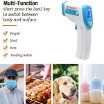 DT8018 Berührungsloses Stirnkörper-Infrarot-Thermometer, Temperaturbereich: 32,0 Grad C - 42,5 Grad C. – Bild 14