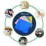 KANEED Super Absorption Clean Cham PVA Synthetische Gämse Autowaschhandtuch, Größe: 66 cm x 43 cm x 0,2 cm (zufällige Farbabgabe) – Bild 10