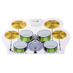 MD-1008 USB 2.0 MIDI-Soft-Roll-Up-Drum-Kit, Größe: 46 x 31 cm – Bild 3