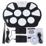 W758 USB 2.0 MIDI Soft Roll-Up Drum Kit, Größe: 38,2 x 27,6 cm – Bild 7