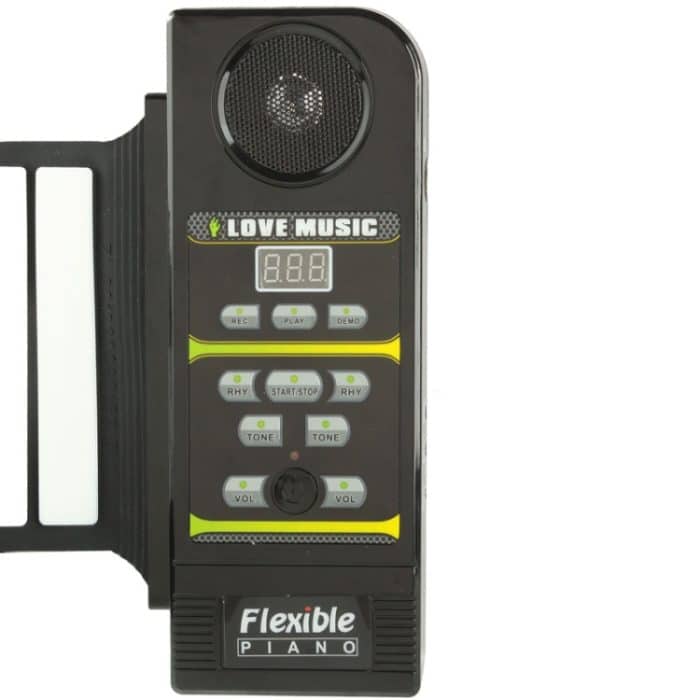 88 Tasten Tragbares MIDI Silikon Flexibles Roll-Up-Klavier, Tastatur: 133 x 14,2 x 0,6 cm – Bild 5