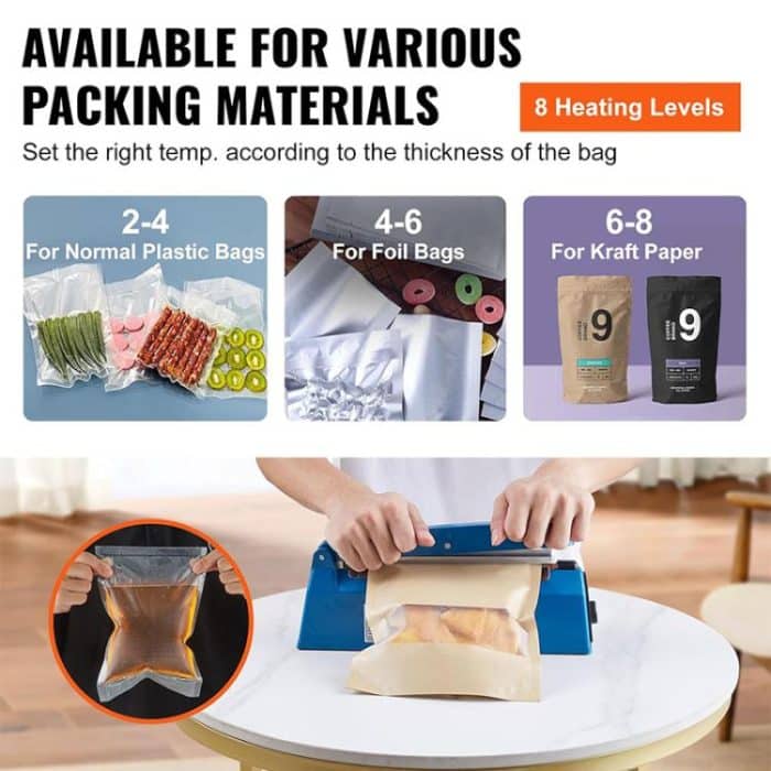 300 mm Heißsiegel-Handimpuls-Poly-Versiegelungsmaschine (FS-300), 300mm Heat Sealing Machine, FS-300 – Bild 6