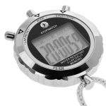 PS528 Metall Stoppuhr Professional Chronograph Handheld Digital LCD Sportzähler Timer mit Armband – Bild 4