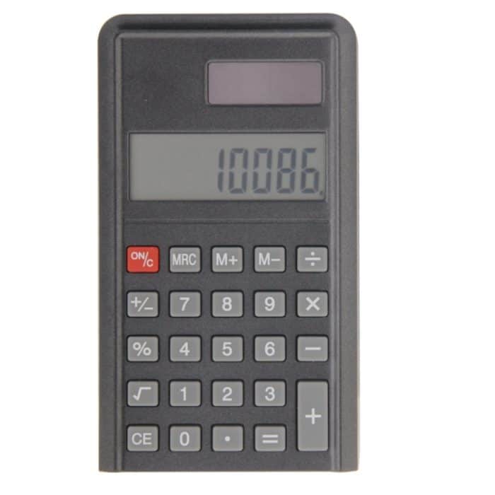 2 in 1-elektronischen Taschen 1000g x 0.1g Schmucksache-Digital-Skala-Balance + Rechner mit Digits LCD Display – Bild 2