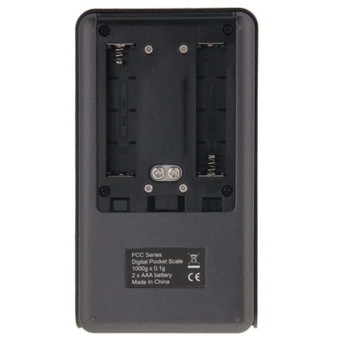 2 in 1-elektronischen Taschen 1000g x 0.1g Schmucksache-Digital-Skala-Balance + Rechner mit Digits LCD Display – Bild 4