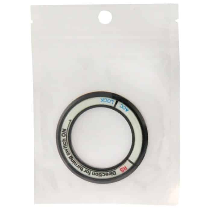 Zündschlüsselring aus fluoreszierender Aluminiumlegierung, Innendurchmesser: 3,4 cm – Bild 6