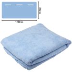 Magic Towel Badetuch Kleidung Strandtuch Kleid für Erwachsene, Größe: 150 x 80 cm (Blau) – Bild 4