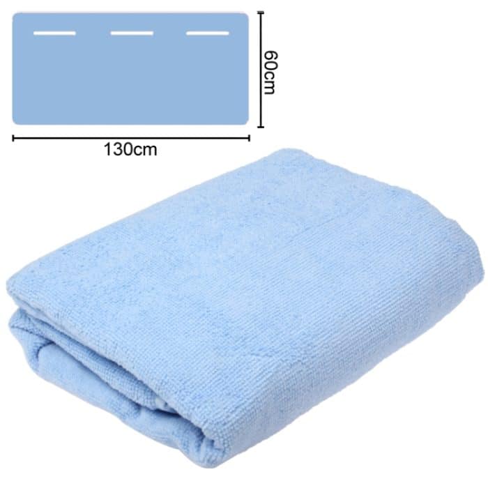 Magic Towel Badetuch Kleidung Strandtuch Kleid für Kinder, Größe: 130 x 60 cm (Blau) – Bild 3