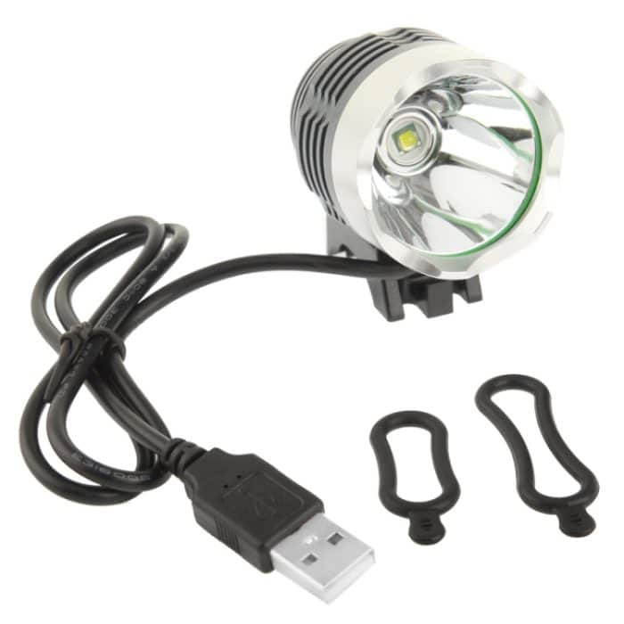 3 Modi USB CREE XML T6 LED-Scheinwerfer / Fahrradlicht, Lichtstrom: 900 lm, Kabellänge: 1,5 m – Bild 5