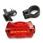 5 LED 7 Mode Fahrrad Fahrrad Heckheck Sicherheit Blitzlicht Lampe – Bild 5