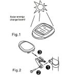 4 Blitzmodus verfügbar Solarenergie wiederaufladbares Fahrradrücklicht mit 2 roten LED – Bild 8