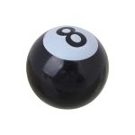 Universal 8 mm American Billiards No.8 Ball Style Kunststoff-Ventilkappen für Autoreifen, 4 Stück, No.8 Ball – Bild 5