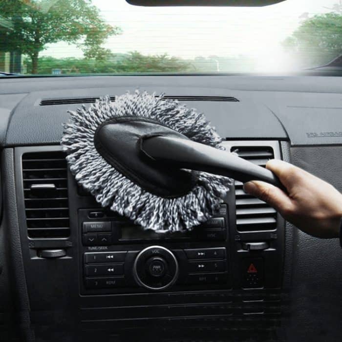 S-CCT-0103.jpg KANEED SL-915 Auto-Armaturenbrett-Staubwedel, waschbarer Mikrofaser-Innen- und Außenoberflächenreiniger, mit Wachs behandelt, professionelles Detaillierungswerkzeug, Größe: 34 x 19 cm, Surface Cleaner, UK Stock Surface Cleaner, US Stock Surface Cleaner... – Bild 1