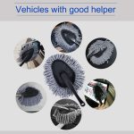 KANEED SL-915 Auto-Armaturenbrett-Staubwedel, waschbarer Mikrofaser-Innen- und Außenoberflächenreiniger, mit Wachs behandelt, professionelles Detaillierungswerkzeug, Größe: 34 x 19 cm, Surface Cleaner, UK Stock Surface Cleaner, US Stock Surface Cleaner... – Bild 6